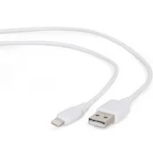 Kable USB - Gembird Kabel USB Lightning 1m biały CC-USB2-AMLM-W-1M - miniaturka - grafika 1