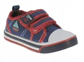 Buty dla dziewczynek - Beppi 2149511 trampki dziecięce tenisówki na rzepy roz.19 - miniaturka - grafika 1