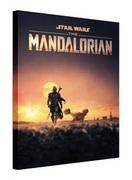 Obrazy i zdjęcia na płótnie - Star Wars: The Mandalorian Dusk - obraz na płótnie - miniaturka - grafika 1