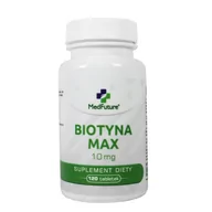 Włosy, skóra, paznokcie - MedFuture Biotyna w tabletkach - miniaturka - grafika 1