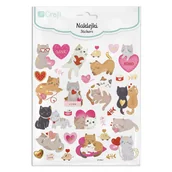 Zabawki kreatywne - Naklejki kotki 31 szt. - miniaturka - grafika 1