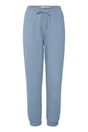 Spodnie damskie - ICHI Damskie spodnie Ihvea Pa, 164019 Forever Blue, XL - miniaturka - grafika 1