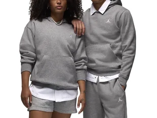 Bluza Jordan Brooklyn FV7281-091 - szara - Bluzy męskie - miniaturka - grafika 1