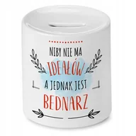 Skarbonki - Skarbonka Dla Bednarza na Urodziny na Prezent z Nadrukiem ze Zdjęciem - miniaturka - grafika 1