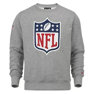 Bluzy męskie - New Era bluza męska NFL logo - s szary szary 11073803-Grey - grafika 1
