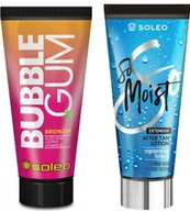 Balsamy i kremy do opalania - Soleo Bubble Gum Balsam + So Moist Po Opalaniu Gratis - miniaturka - grafika 1