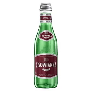 Cisowianka Woda 330ml gazowana w szkle 24szt. SPP.037 - Woda - miniaturka - grafika 1