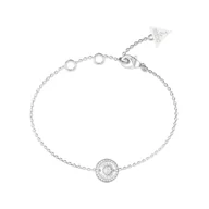 Bransoletki - Bransoletka Damska Guess JUBB05555JWRHS Srebrzysty - miniaturka - grafika 1