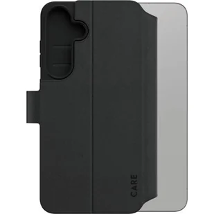 Etui PANZERGLASS Care Feature Wallet Kickstand do Samsung Galaxy S25+ Czarny - Etui i futerały do telefonów - miniaturka - grafika 1