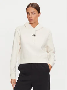 The North Face Bluza Essential NF0A89EX Écru Regular Fit - Bluzy damskie - miniaturka - grafika 1