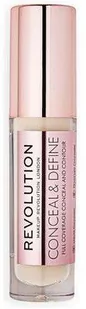 Makeup Revolution Conceal & Define Korektor Płynny Do Twarzy C03 - Korektory do twarzy - miniaturka - grafika 1