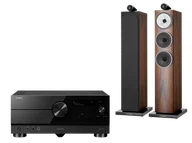 Kino domowe - Yamaha RX-A4A (czarny) + 703 S3 (mokka) - miniaturka - grafika 1
