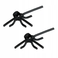 Wieszaki do szafy - Haczyk Na Ubrania płaszcze czarny x2 Wenko - miniaturka - grafika 1