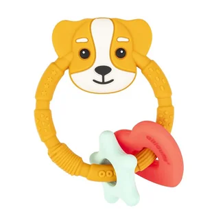 Giligums Gryzak Pierscień Piesek - Gryzaki dla dzieci - miniaturka - grafika 1