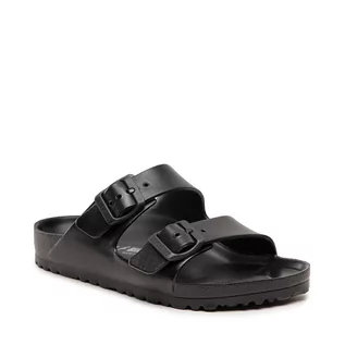 Klapki i japonki damskie - Birkenstock Klapki Arizona 0129423 Black - grafika 1