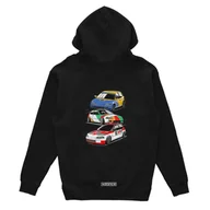 Odzież do sportów motorowych - Czarna bluza z kapturem Honda Civic EG6 Legend-3XL - miniaturka - grafika 1