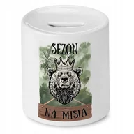 Skarbonki - Skarbonka Z Misiem Miś Słodki na Prezent z Nadrukiem ze Zdjęciem - miniaturka - grafika 1