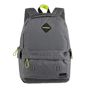 Plecak unisex miejski Superdry Reflective Montana sportowy szary 21l - Plecaki - miniaturka - grafika 1