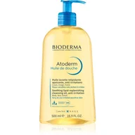 Kremy dla dzieci - Bioderma Atoderm Shower Oil intensywnie odżywiający i łagodzący olejek pod prysznic do skóry suchej i podrażnionej 500 ml - miniaturka - grafika 1