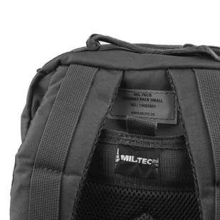 Mil-Tec Plecak wojskowy 2-komorowy Assault Small 20 Black roz uniw 14002002) 14002002 - Plecaki - miniaturka - grafika 18