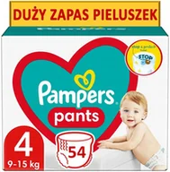 Pieluchy - Pampers Pants 4 Pieluchomajtki 54szt - miniaturka - grafika 1