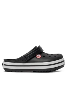 Crocs Klapki Crocs Crocband Kids Clog 207006 Czarny - Buty dla chłopców - miniaturka - grafika 1