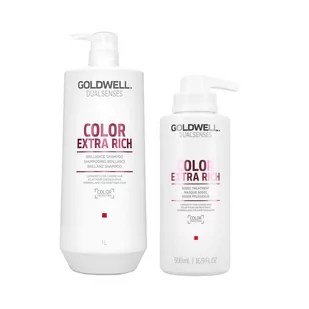 Goldwell DUALSENSES COLOR EXTRA RICH Szampon 1000 ml + Kuracja 500 ml 0000052700 - Szampony do włosów - miniaturka - grafika 1