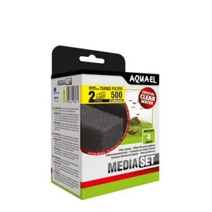 Aquael Turbo 500 Gąbka 8x6cm Wkład Gąbkowy - Filtry akwariowe i akcesoria - miniaturka - grafika 1
