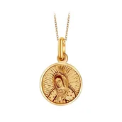 Biżuteria religijna - Złoty medalik WZX6340 - miniaturka - grafika 1