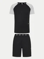 Piżamy męskie - Cristiano Ronaldo CR7 Piżama 8730-41-924 Czarny Regular Fit - miniaturka - grafika 1