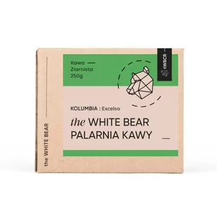 THE WHITE BEAR Kawa ziarnista The White Bear Kolumbia Tolima 250g 6519-uniw - Kawa - miniaturka - grafika 1