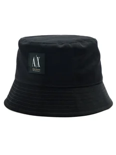 Armani Exchange Kapelusz 954703 3R107 00020 Czarny - Czapki męskie - miniaturka - grafika 1