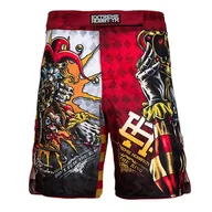 Spodnie sportowe męskie - Szorty do MMA męskie EXTREME HOBBY KILLER CARDS - miniaturka - grafika 1