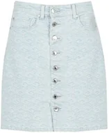 Spódnice - Guess Spódnica Jeansowa - miniaturka - grafika 1