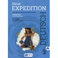 Książki do nauki języka niemieckiego - Neue Expedition Deutsch 3. Podręcznik + 2 CD. Język niemiecki dla liceum i technikum. Szkoły ponadgimazjalne - miniaturka - grafika 1