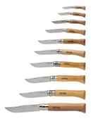 Survival - akcesoria - Opinel Walizka  drewno z 10 nożami (No. 2  12), ze stali nierdzewnej 001311 - miniaturka - grafika 1
