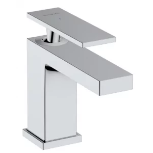 HANSGROHE 73013000 Tecturis E Bateria bez mieszacza 80 do zimnej lub wstępnie zmieszanej wody bez kompletu odpływowego Chrom - Baterie umywalkowe - miniaturka - grafika 1