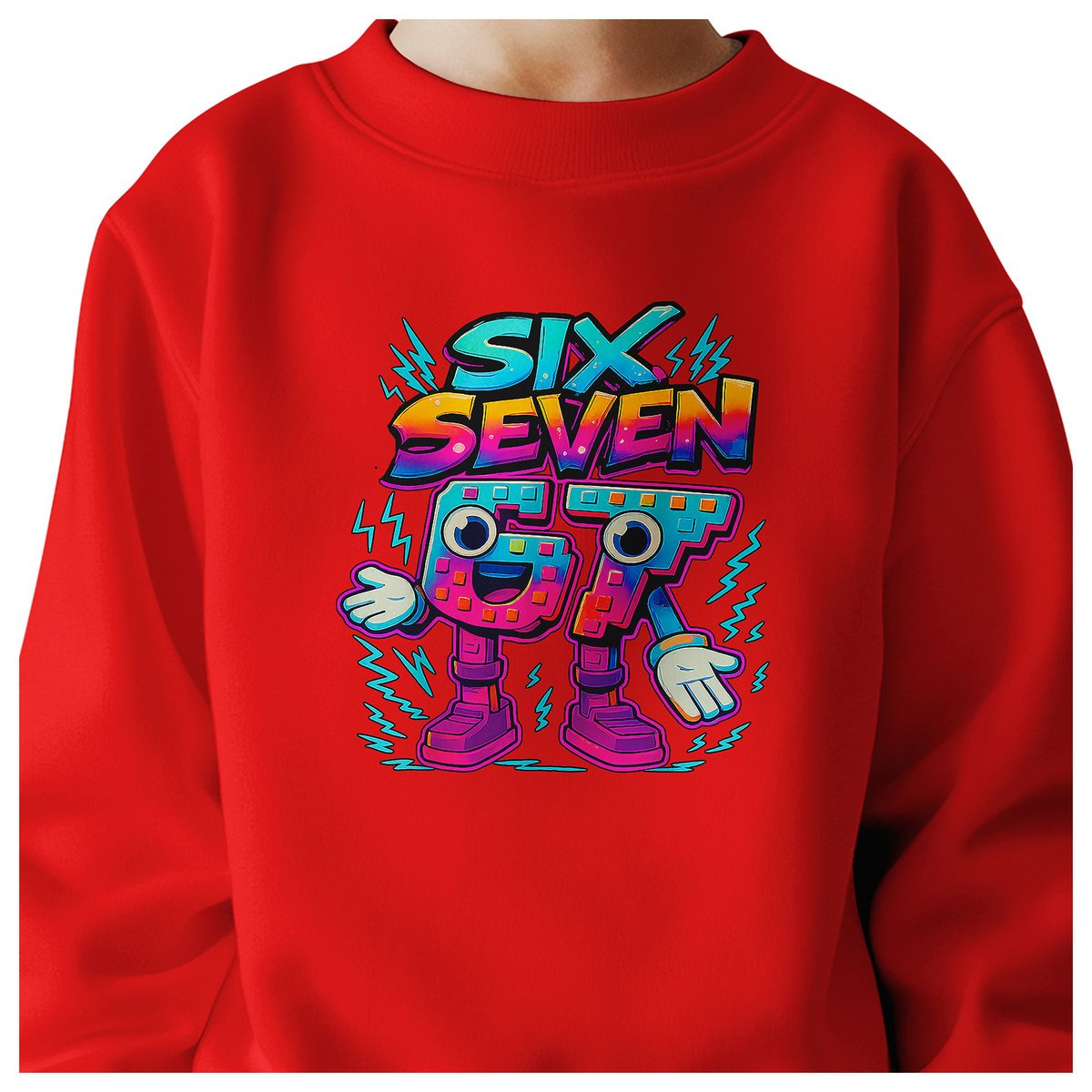 BLUZA DZIECIĘCA 67 SIX SEVEN VIRAL DLA CHŁOPCA DZIEWCZYNKI 122-128