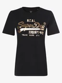 Koszulki i topy damskie - Superdry - T-shirt damski, niebieski - miniaturka - grafika 1