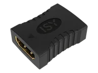 Złącza, przejściówki, adaptery - Adapter HDMI ISY IHD-9039 Czarny - miniaturka - grafika 1