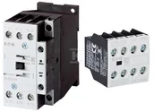 Silniki elektryczne i akcesoria - Eaton Stycznik 18,5kW/400V, sterowanie 24VDC DILM38-01-EA(RDC24) + Styki pomocnicze 2Z 2R DILA-XHI22 - miniaturka - grafika 1