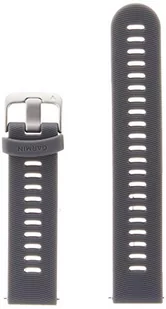 Garmin QuickFit silikon 20 mm (popielato-srebrny) - Akcesoria do zegarków - miniaturka - grafika 2