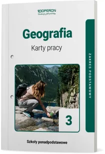 OPERON Geografia Karty Pracy Ucznia 3 Liceum I Technikum Zakres Podstawowy - Małgorzata Ziarnowska - Podręczniki dla liceum - miniaturka - grafika 2