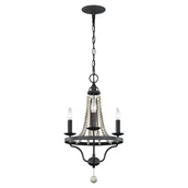 Lampy sufitowe - Nori żyrandol klasyczny brązowy FE-NORI3-DWZ Feiss - miniaturka - grafika 1