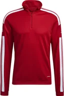 Bluzy męskie - Adidas Bluza adidas SQUADRA 21 Training Top GP6472 GP6472 czerwony XXL - miniaturka - grafika 1