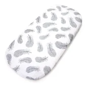 Prześcieradła dla dzieci - Kerstin Prześcieradło Do Wózka Gondoli Muślinowe - miniaturka - grafika 1