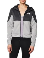 Koszulki i topy damskie - Koszulka damska THE NORTH FACE Full Zip Fleece - miniaturka - grafika 1
