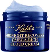 Kremy do twarzy - Kiehl's Midnight Recovery Omega Rich Cloud Cream - Krem do twarzy na noc z dodatkiem kwasów Omega WW0183KIE - miniaturka - grafika 1