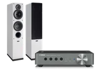 Zestawy stereo - Yamaha WXA-50 (czarny) + TESI 561 (biały) - miniaturka - grafika 1