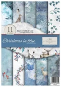 Decoupage - Zestaw kreatywny RP025 Christmas in blue - miniaturka - grafika 1